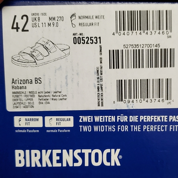 Birkenstock Arizona Habana Oiled Leather 42 - Picture 4 of 4